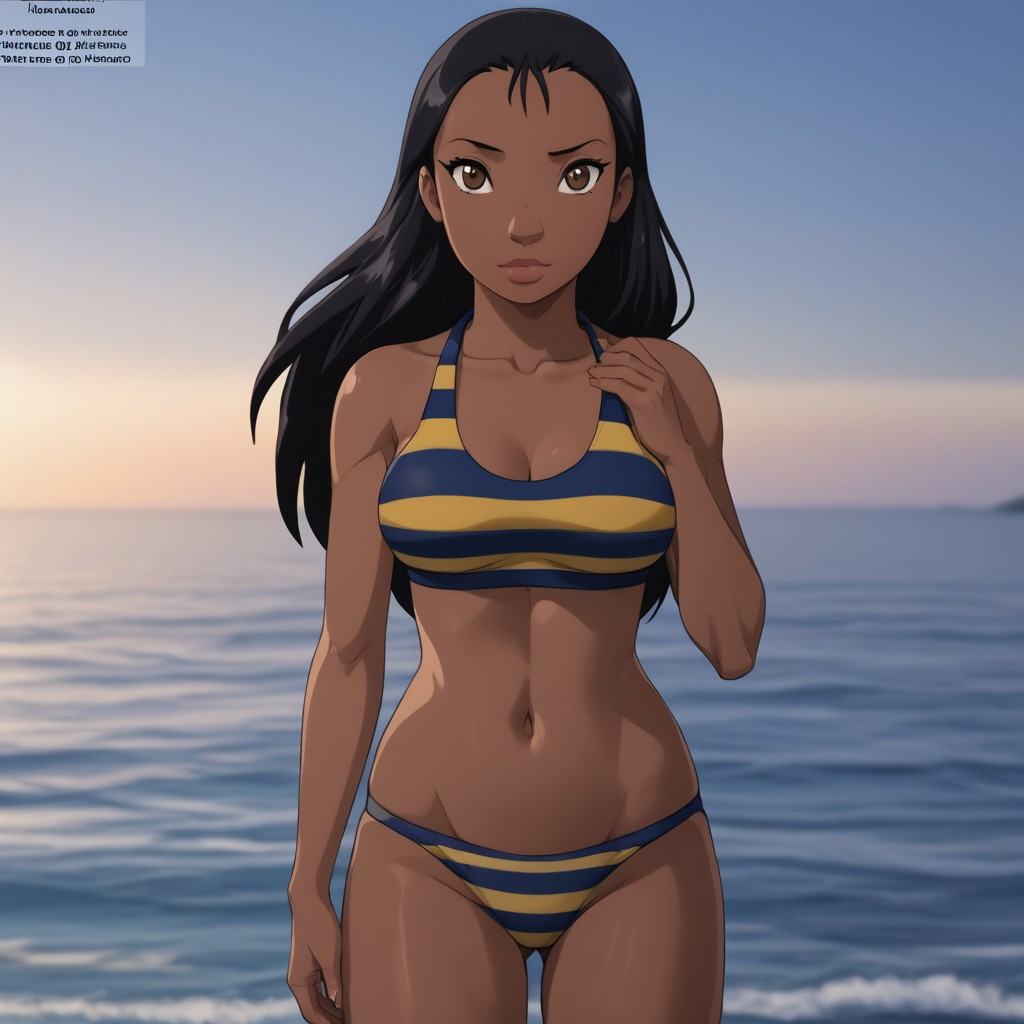 NaniXLP,  black hair,  long hair on Tensor.Art