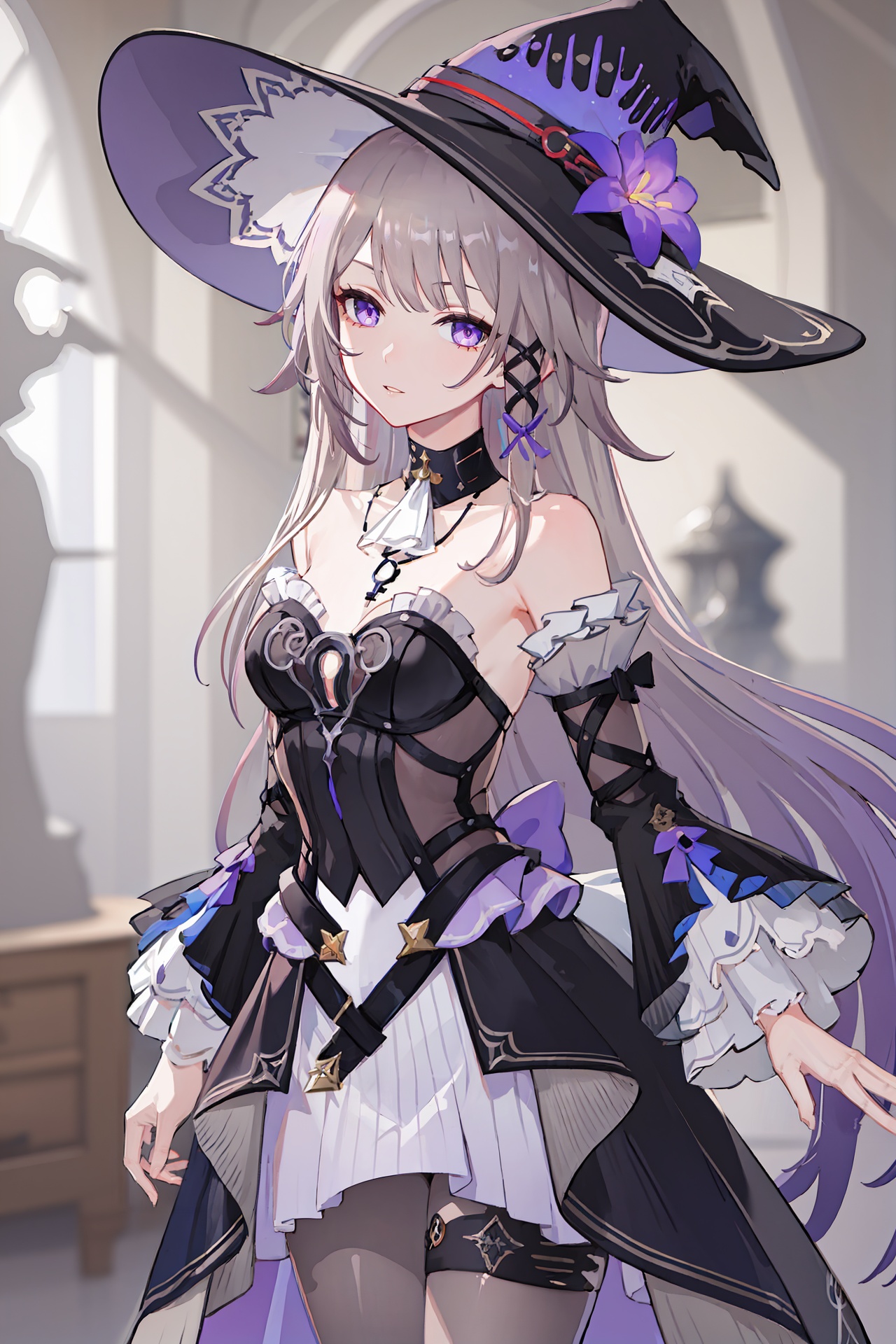1girl,  solo,  herta \(honkai: star rail\) on Tensor.Art