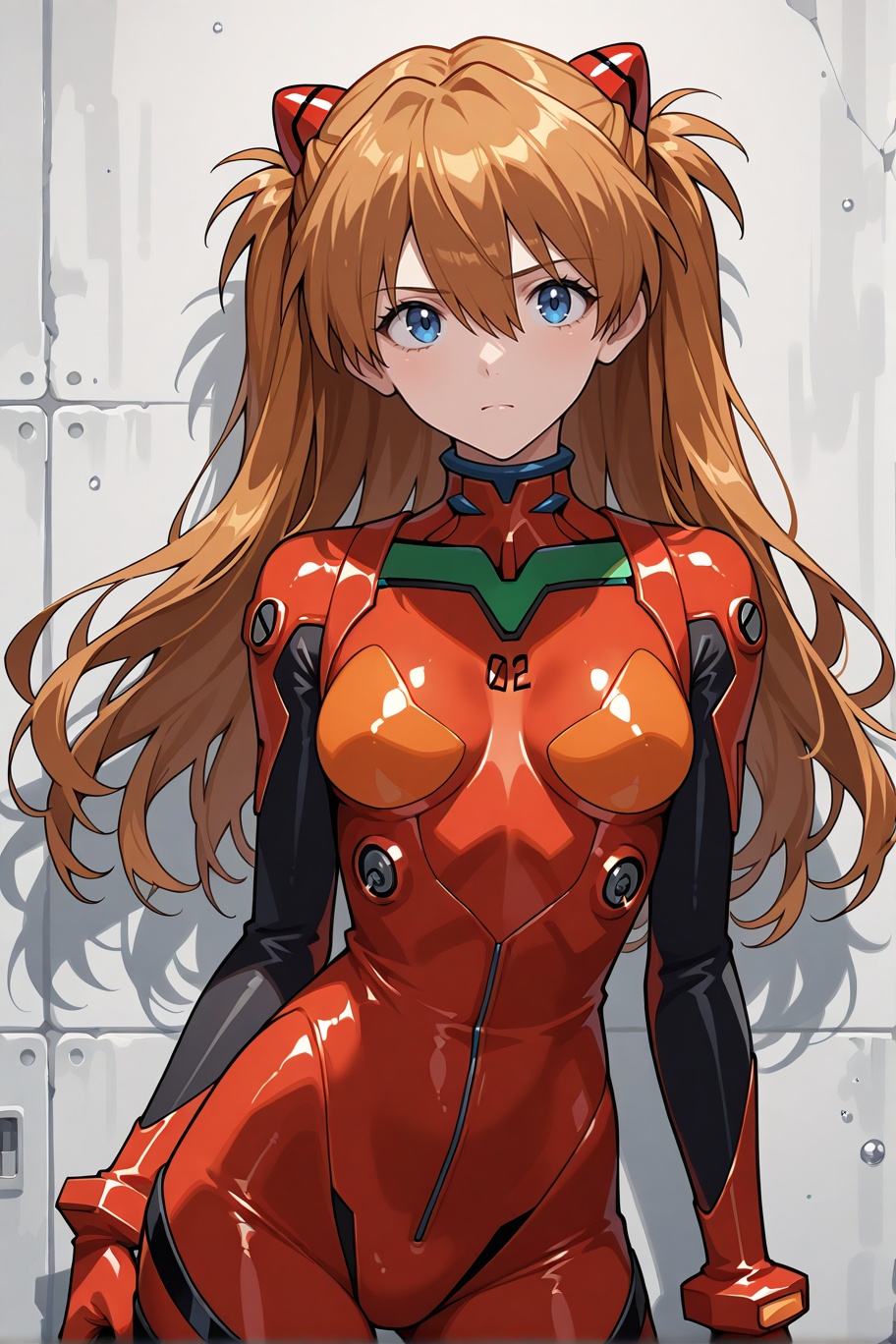 1girl,  solo,  Asuka Langley on Tensor.Art