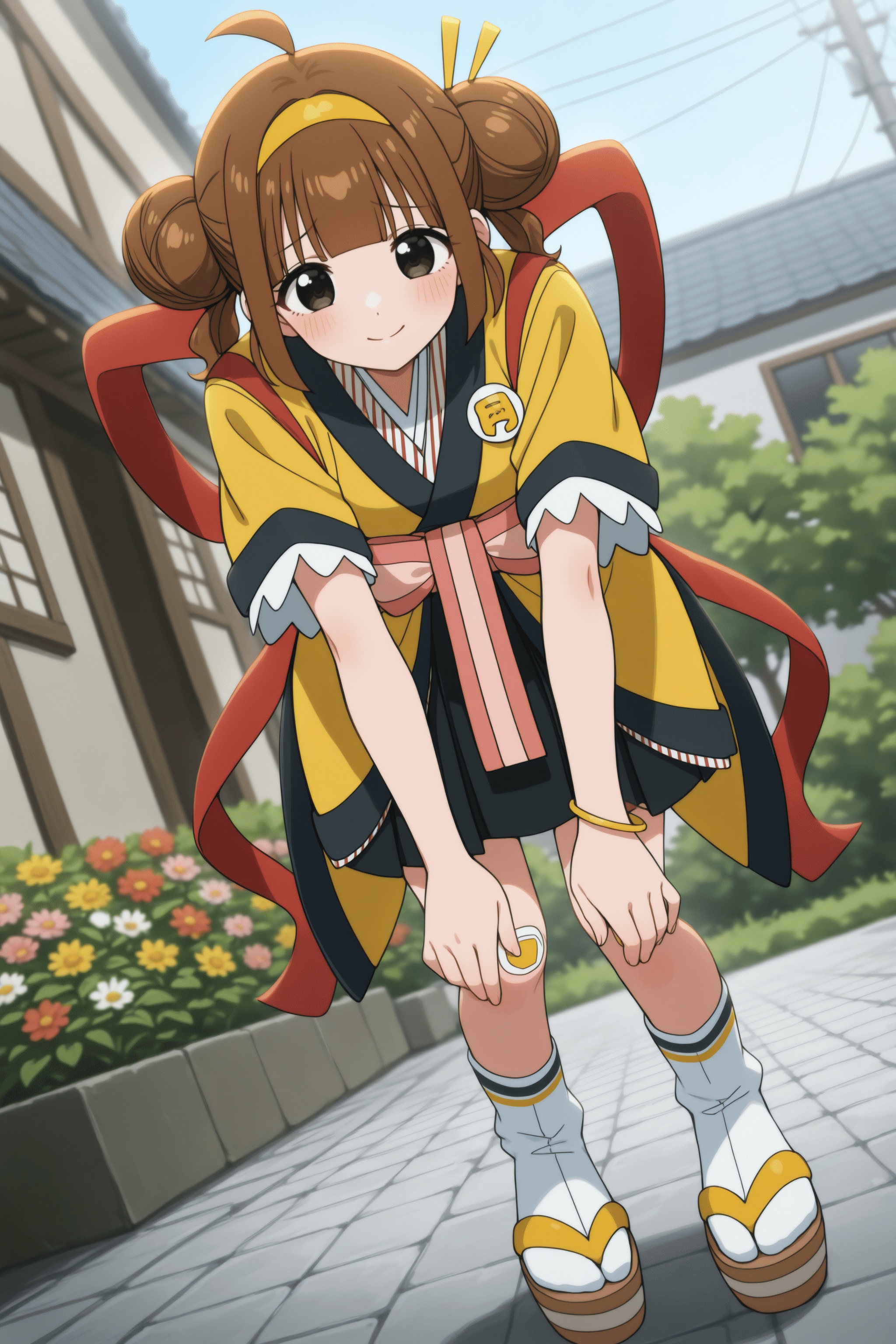 1girl,  imadake tsukimi tabemi,  brown hair on Tensor.Art