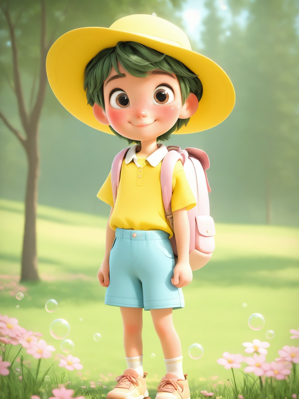 3D,  Cartoon,  1boy solo on Tensor.Art