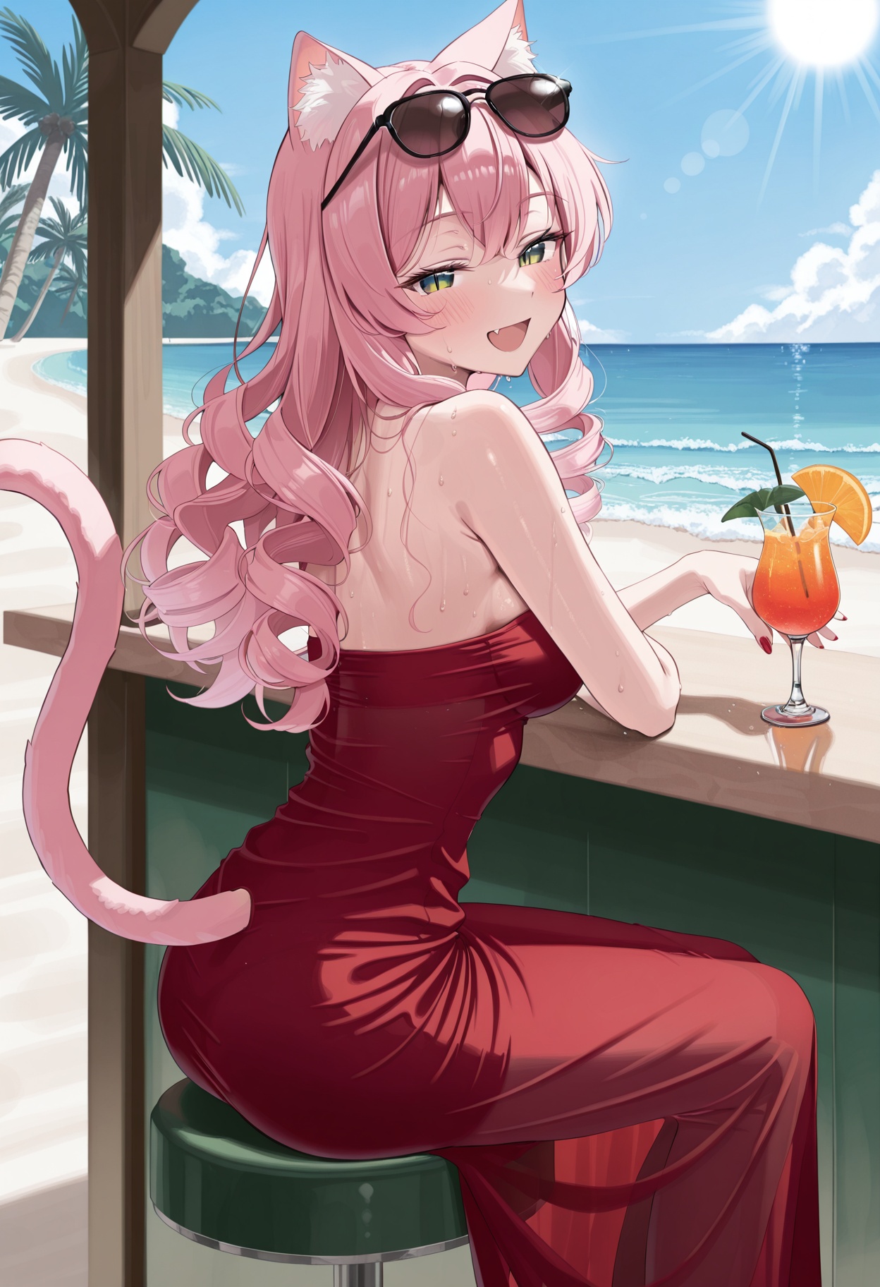 solo,  1catgirl,  skinny on Tensor.Art
