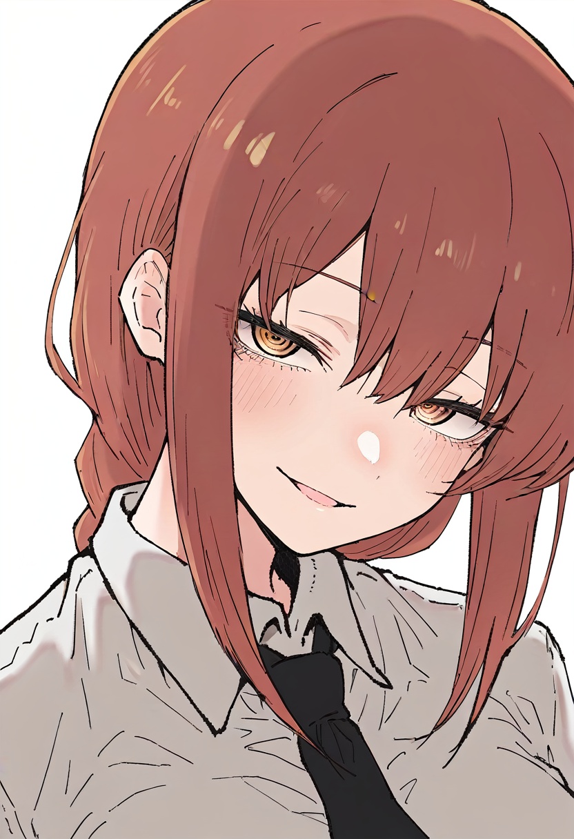 1girl,  solo,  makima \(chainsaw man\) on Tensor.Art
