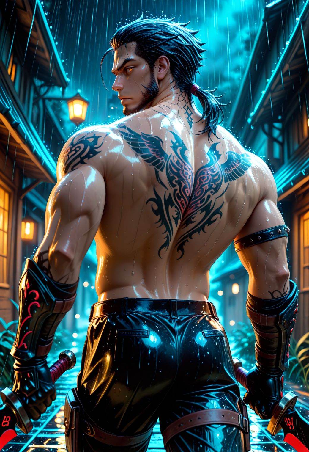 SmoothNoob_Quality,  1boy,  muscular male on Tensor.Art