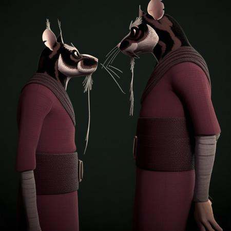 whiskers,  animal,  belt on Tensor.Art