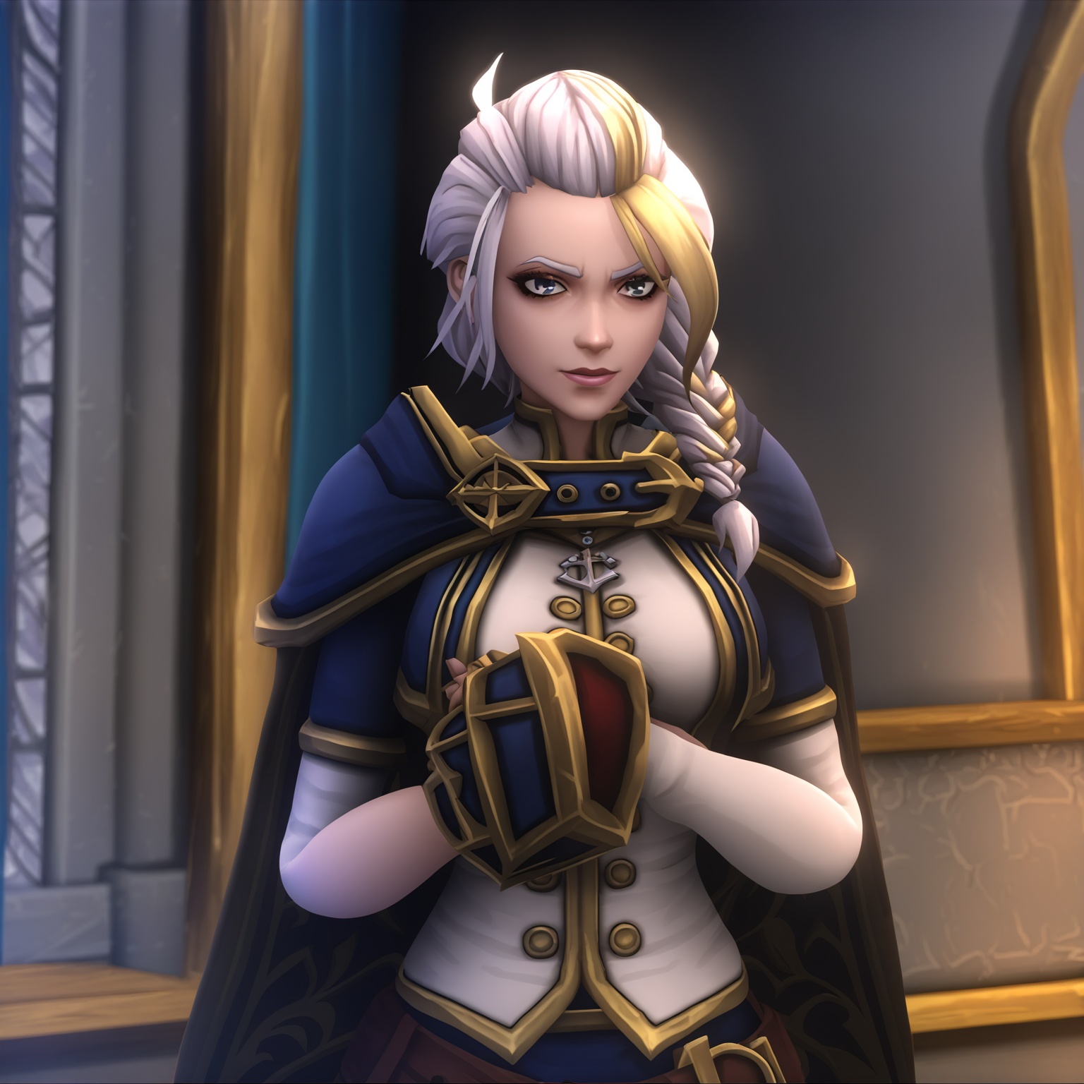 1girl,  jaina_wow,  3d on Tensor.Art