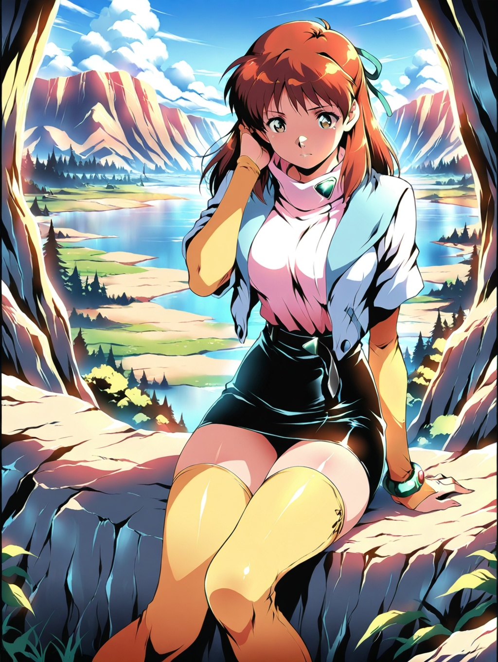 anice farm,  anice farm costume,  outdoors on Tensor.Art