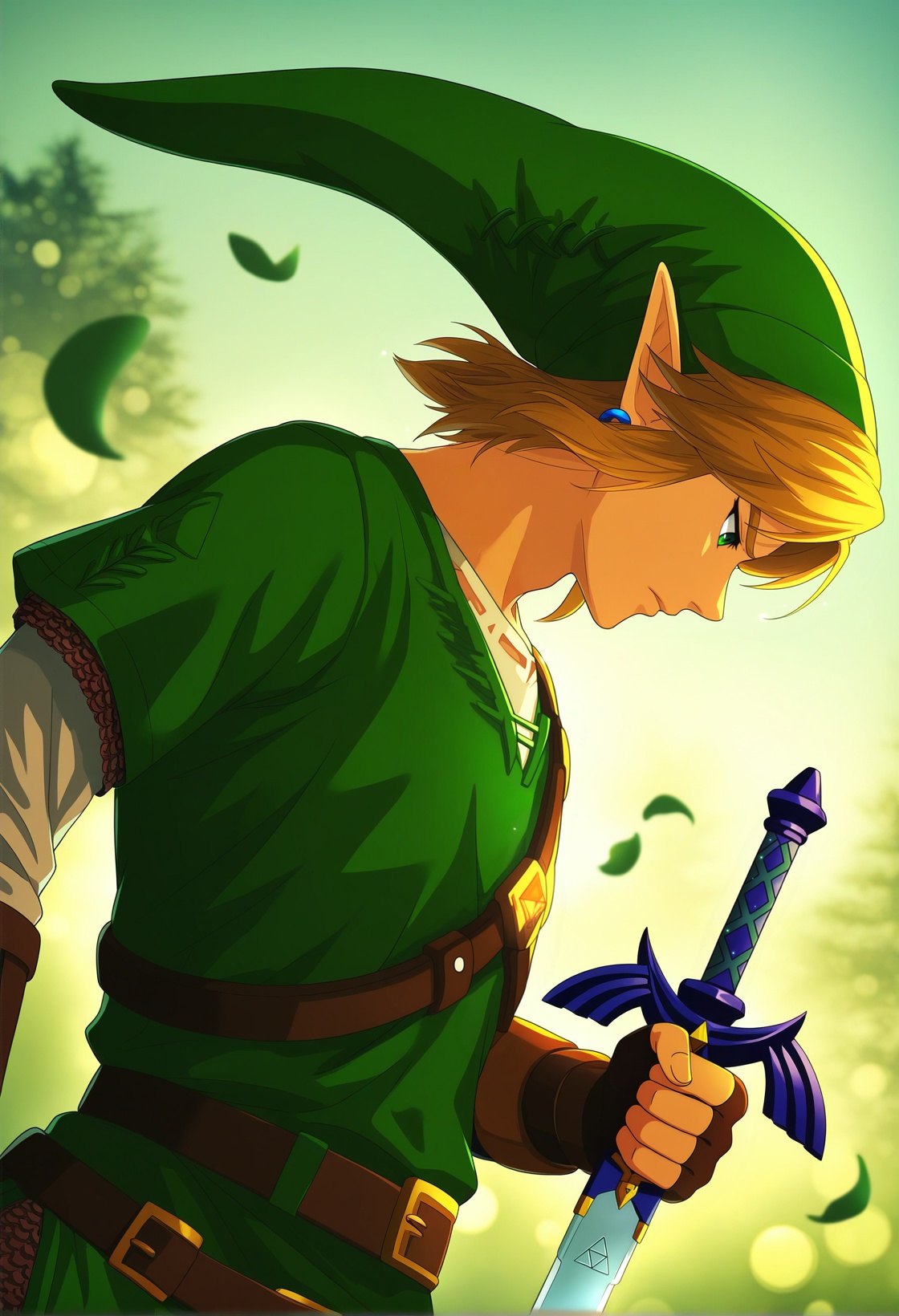 masterpiece,  best quality (link \(the legend of zelda\):1.3), on Tensor.Art
