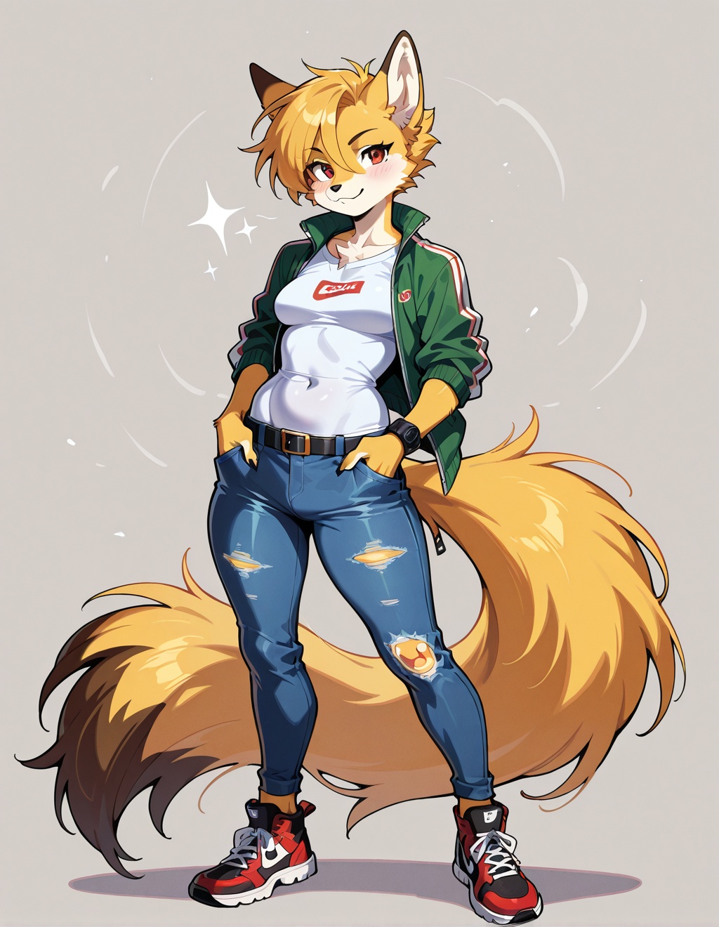 solo,  anthro,  furry on Tensor.Art