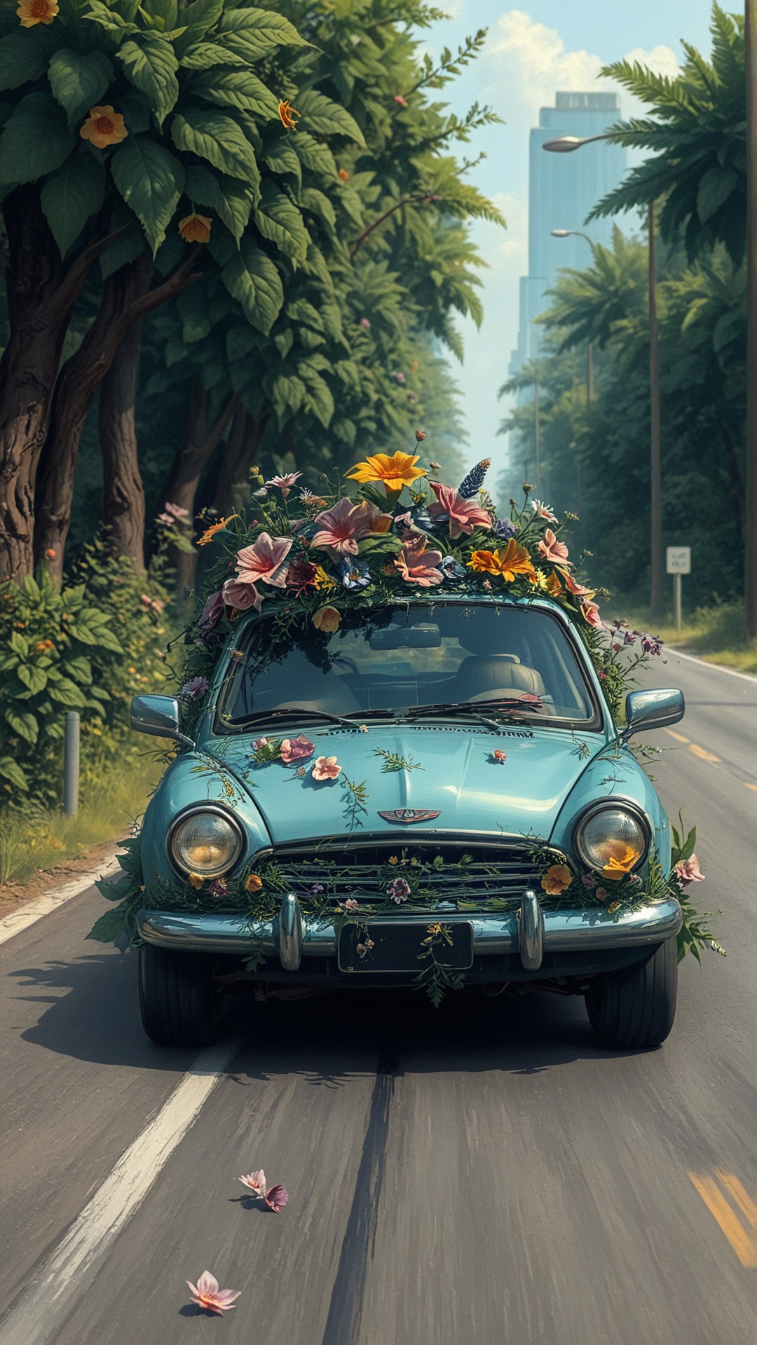Fl0w3rGr0wnStyle car on Tensor.Art