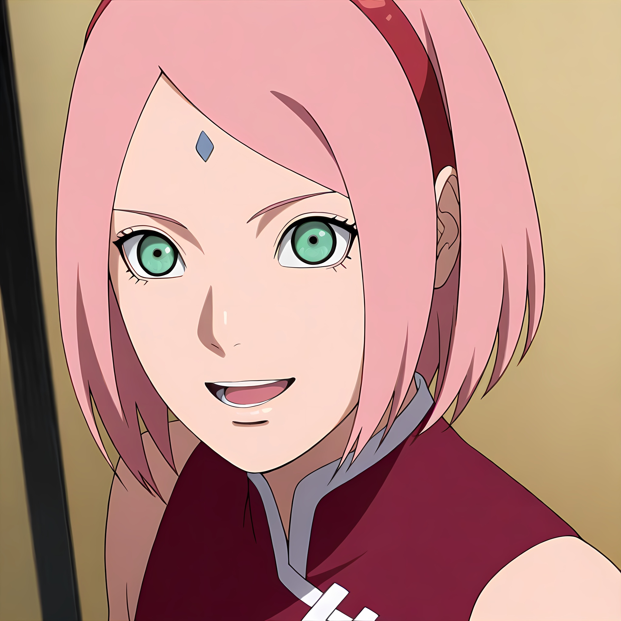 uchiha_sakura,  1girl,  pink hair on Tensor.Art