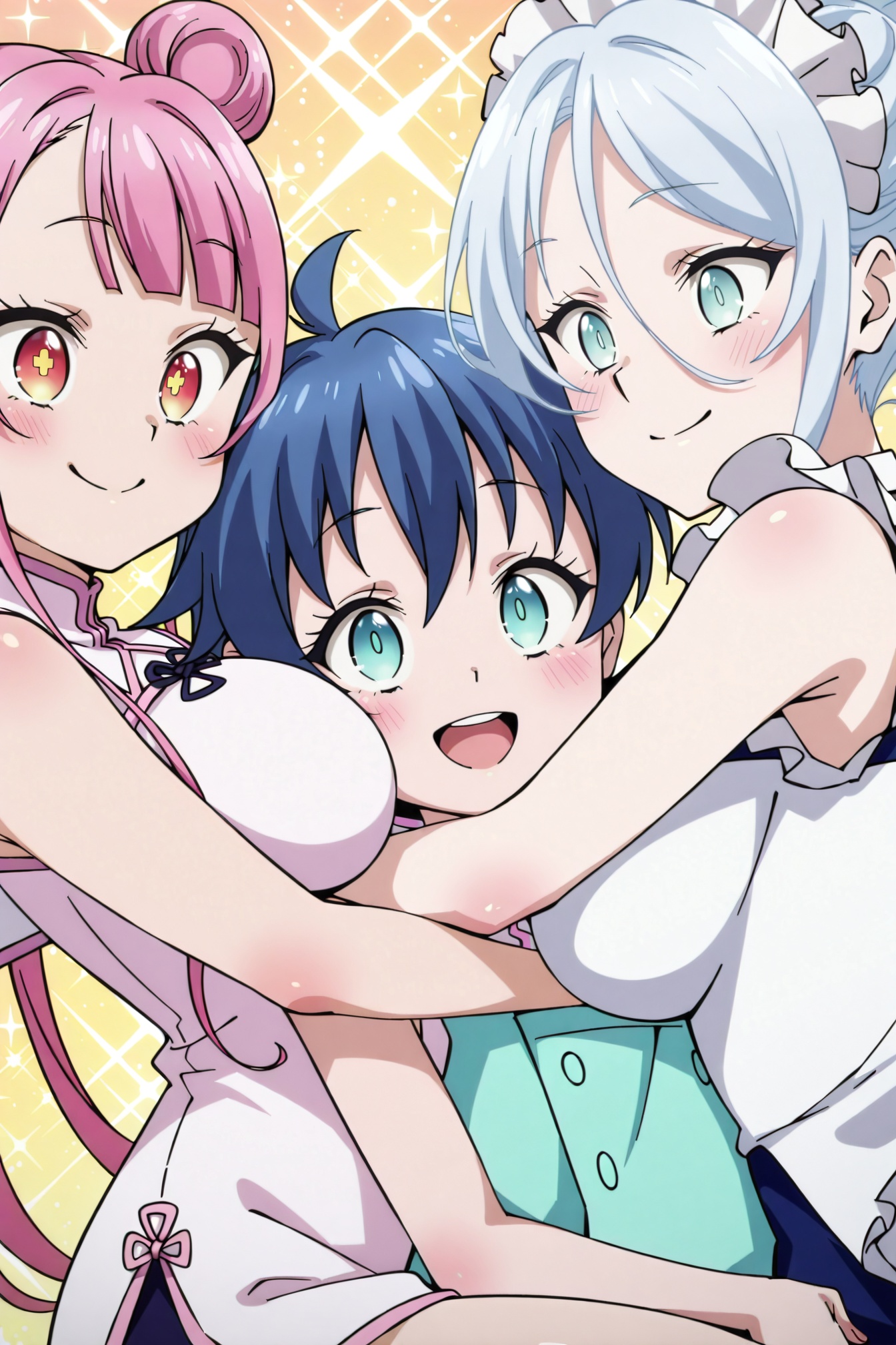nanaouji,  multiple girls,  3girls on Tensor.Art