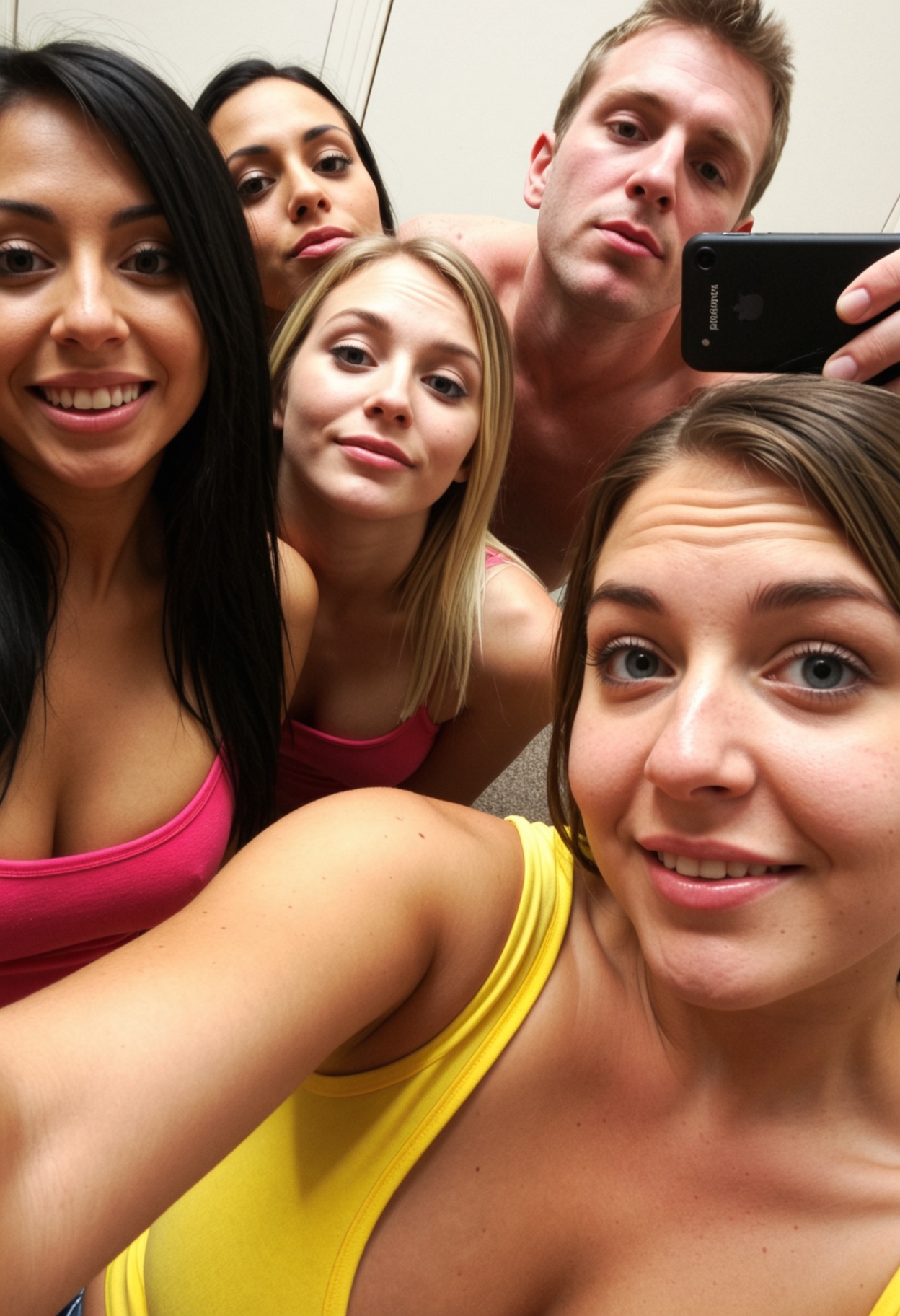 parody selfie on Tensor.Art