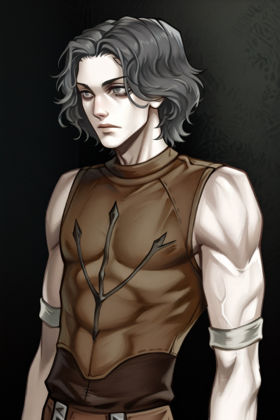 Cahara,  cahara (fear & hunger),  male focus on Tensor.Art