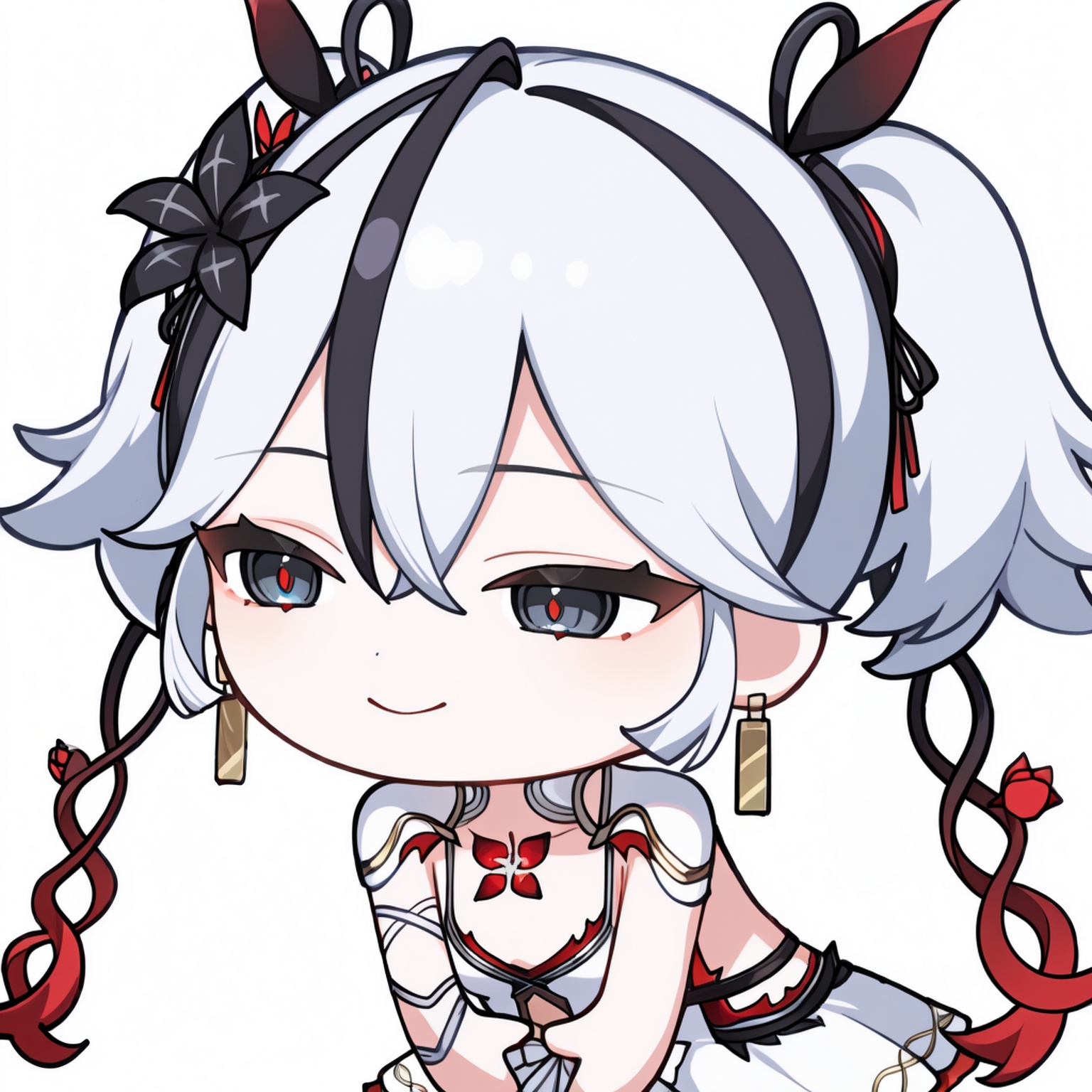 1girl,  CamellyaDefault,  black eyes on Tensor.Art