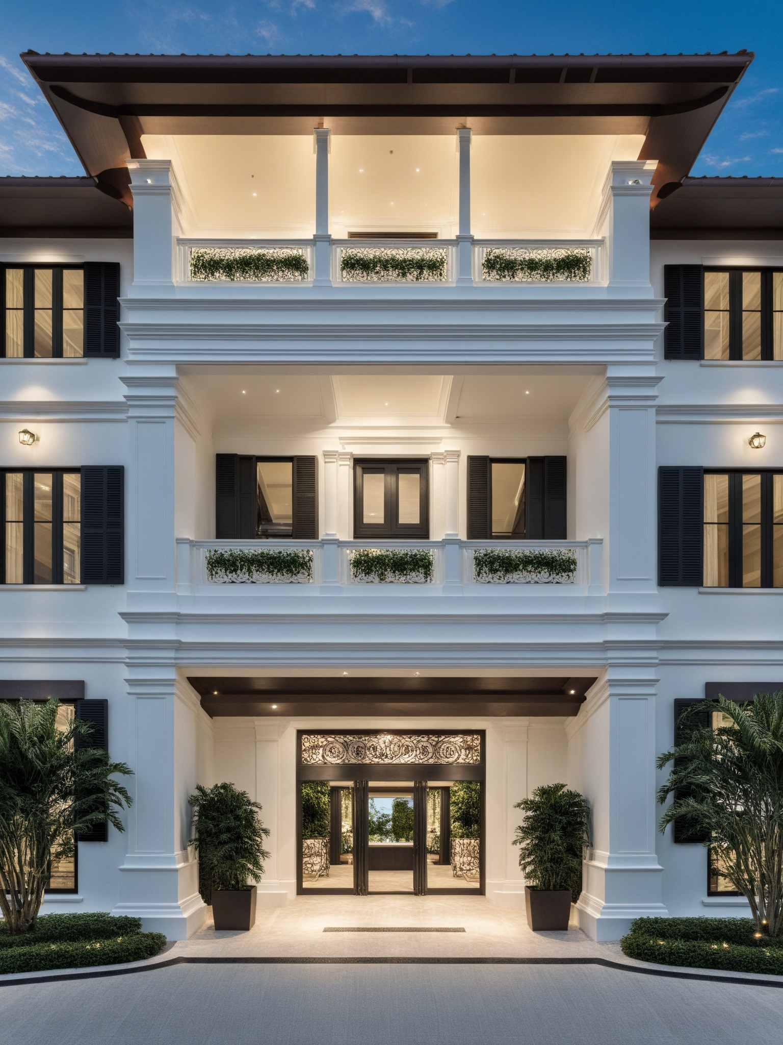 ((British Colonial Architecture)),  (masterpiece) ,  ((best quality)) on Tensor.Art