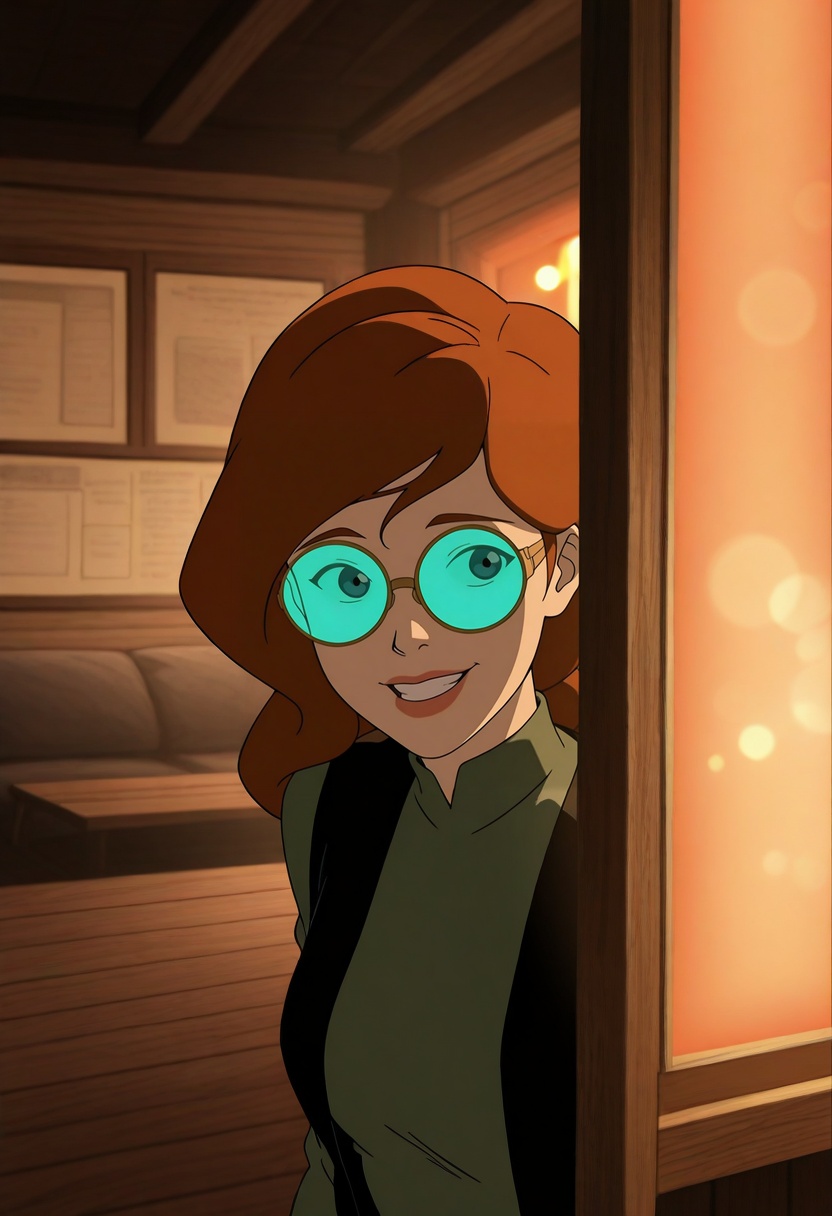 in the avatar animation style,  kim possible,  lips on Tensor.Art