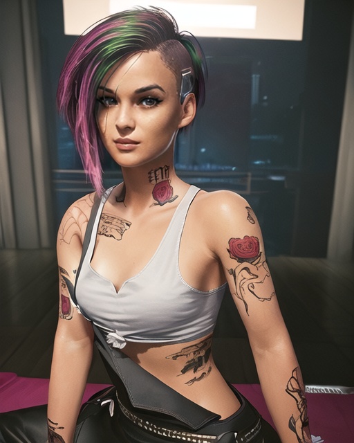 CyberJudy,  1girl,  solo on Tensor.Art