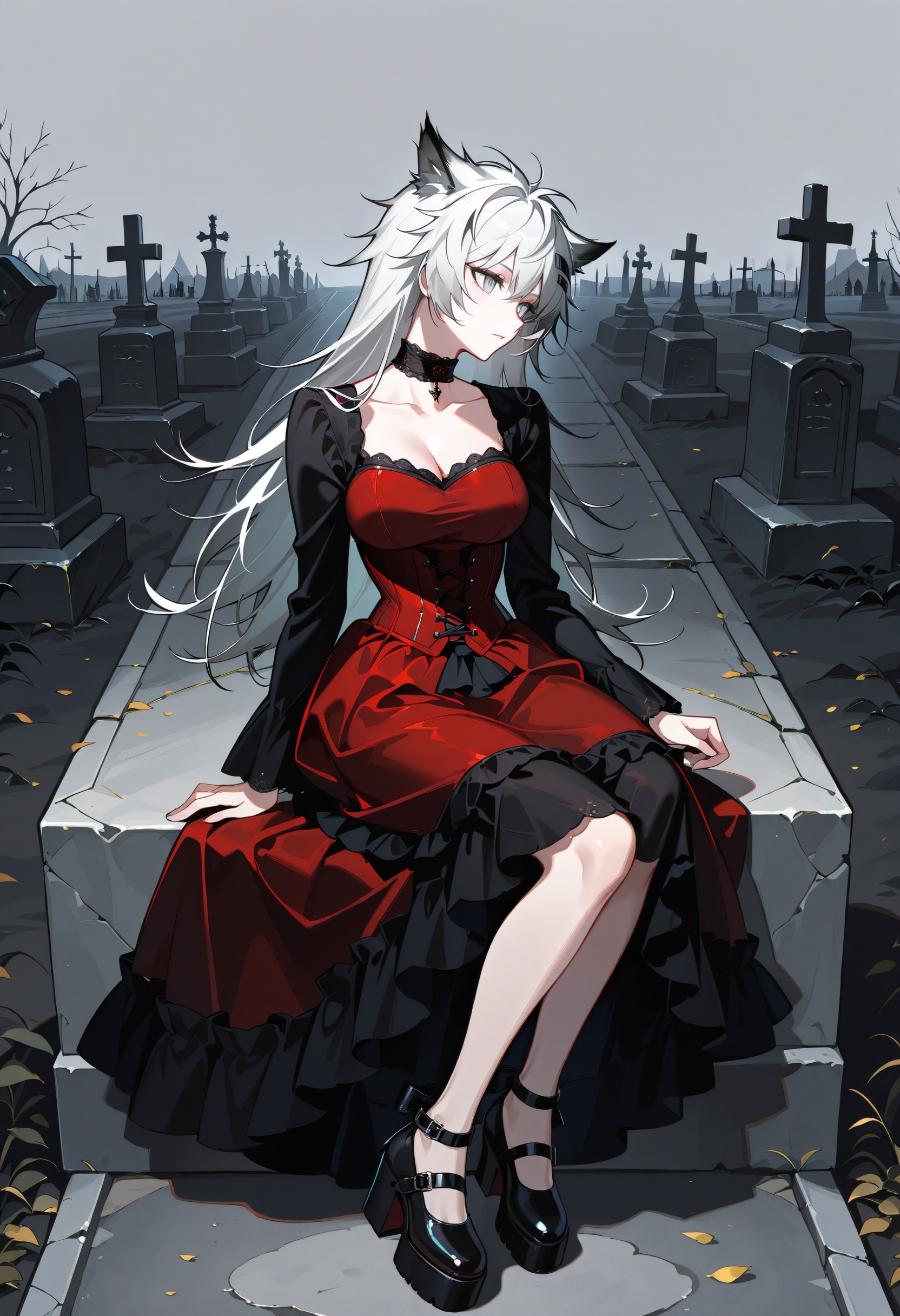 solo,  1girl,  dhg dress on Tensor.Art