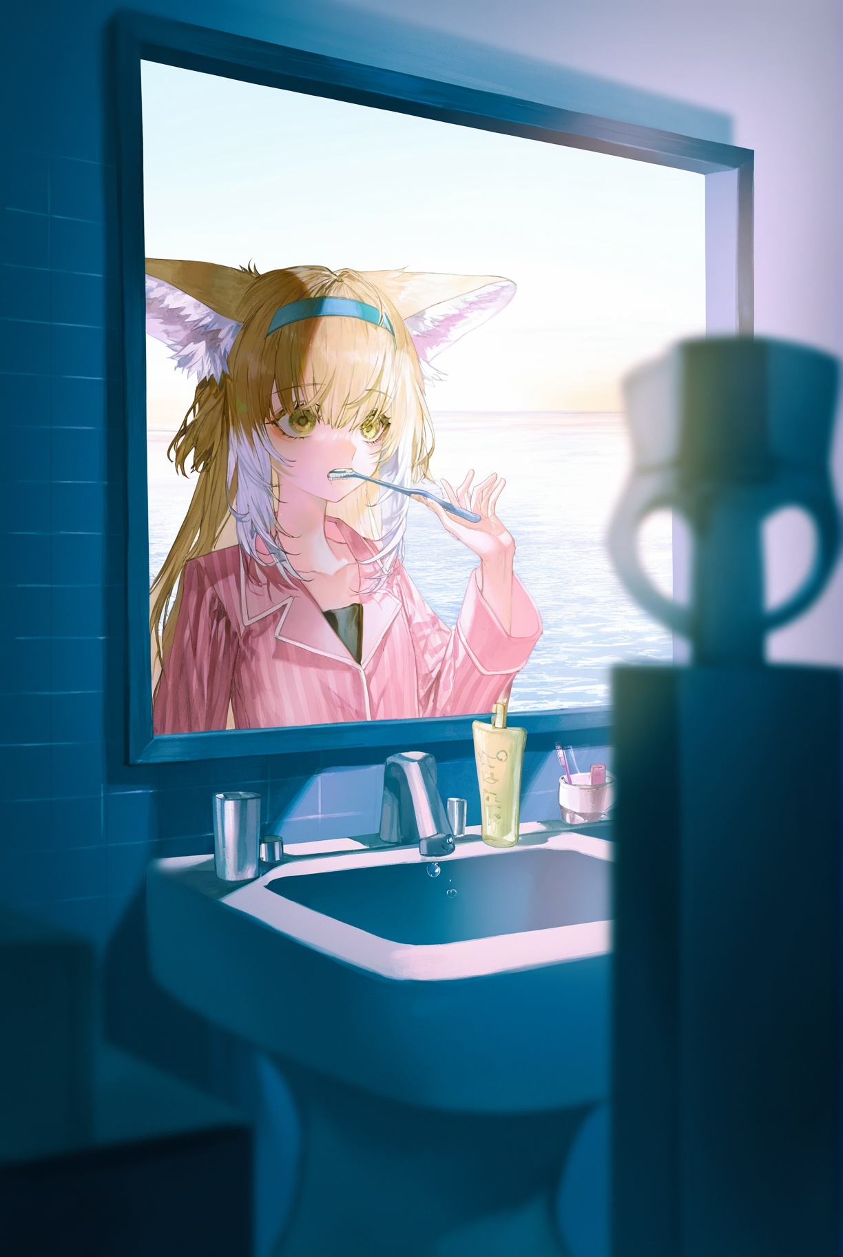 suzuran (arknights),  1girl,  solo on Tensor.Art