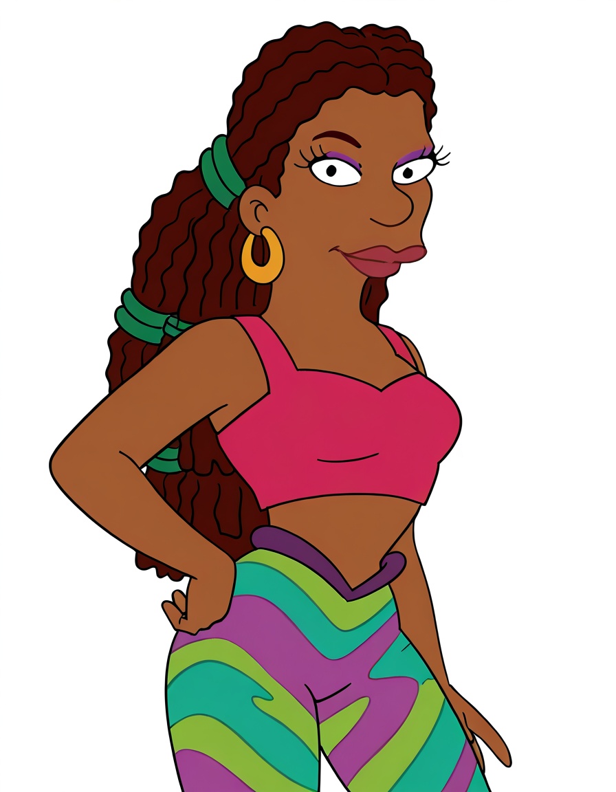 labarabra,  1girl,  brown hair on Tensor.Art