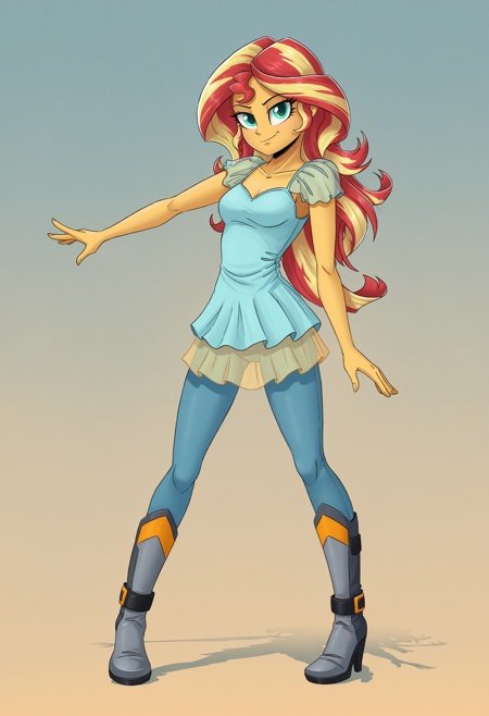 masterpiece,  best quality,  sunset shimmer on Tensor.Art