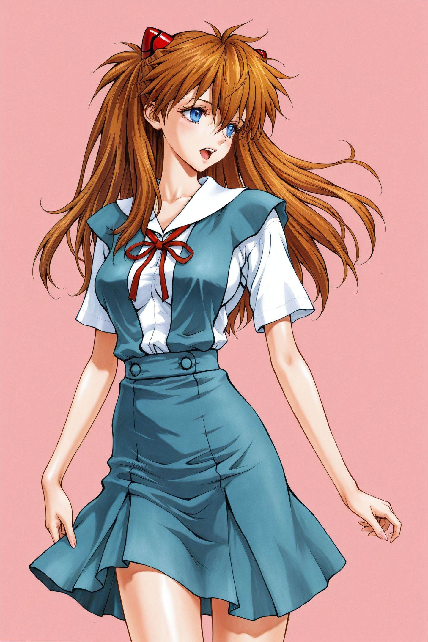 Shiosaba Style,  1girl,  souryuu asuka langley on Tensor.Art