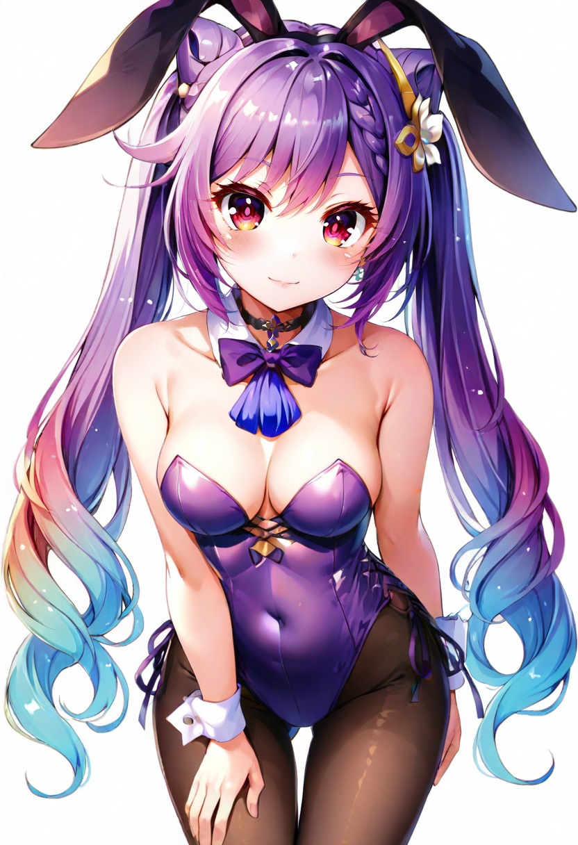 1girl,  keqing \(genshin impact\),  genshin impact on Tensor.Art