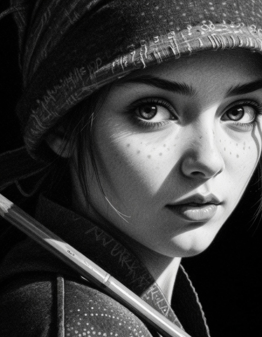 ehgraphite,  ninja girl on Tensor.Art