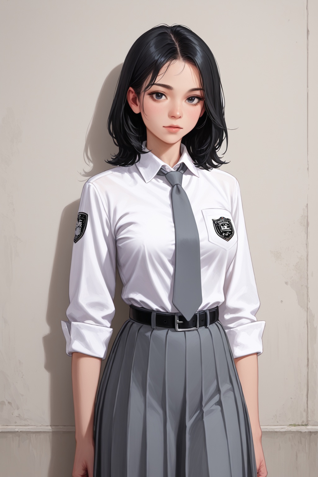 newest,  1girl,  medium hair on Tensor.Art