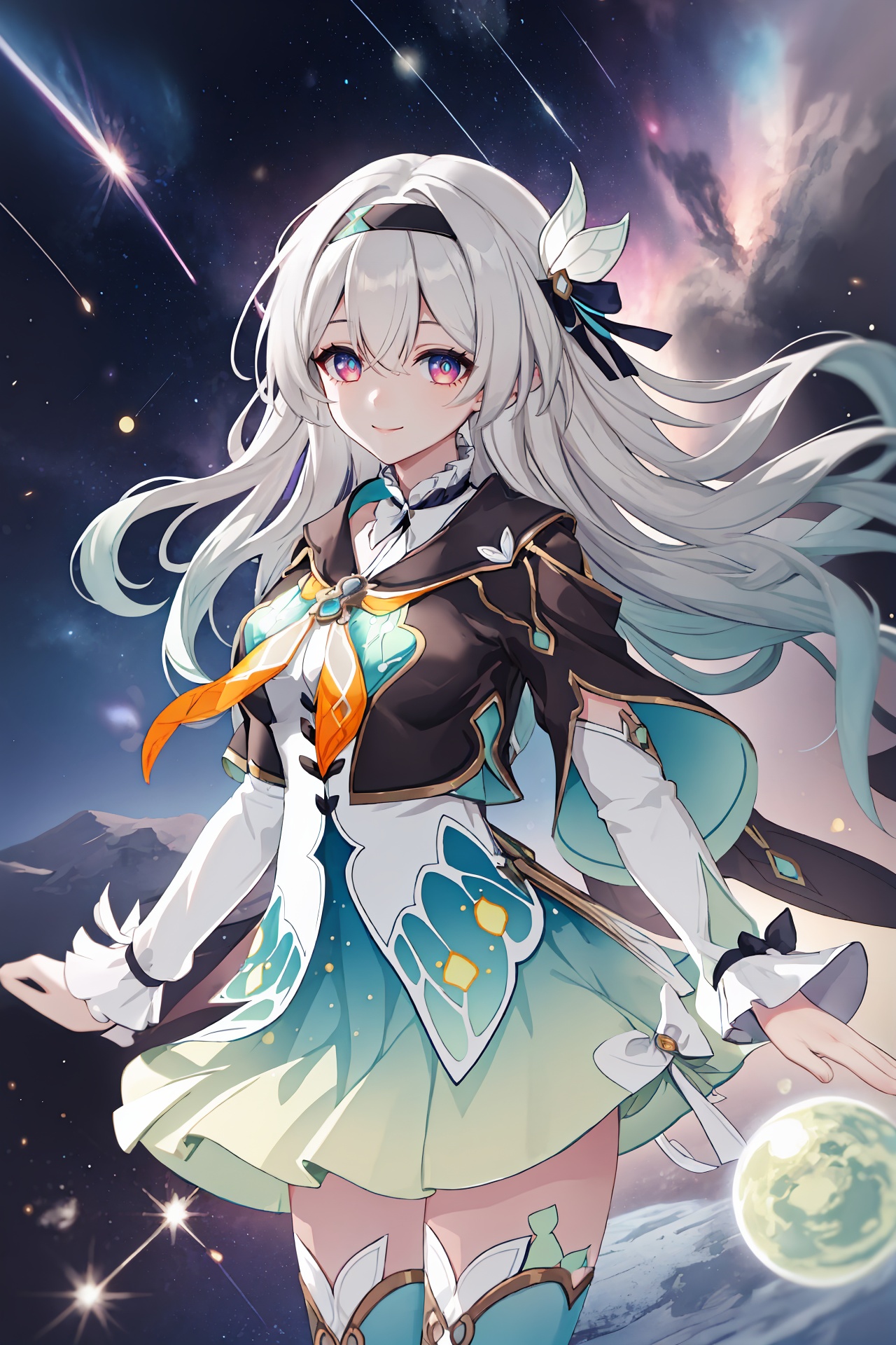1girl,  firefly \(honkai: star rail\),  solo on Tensor.Art