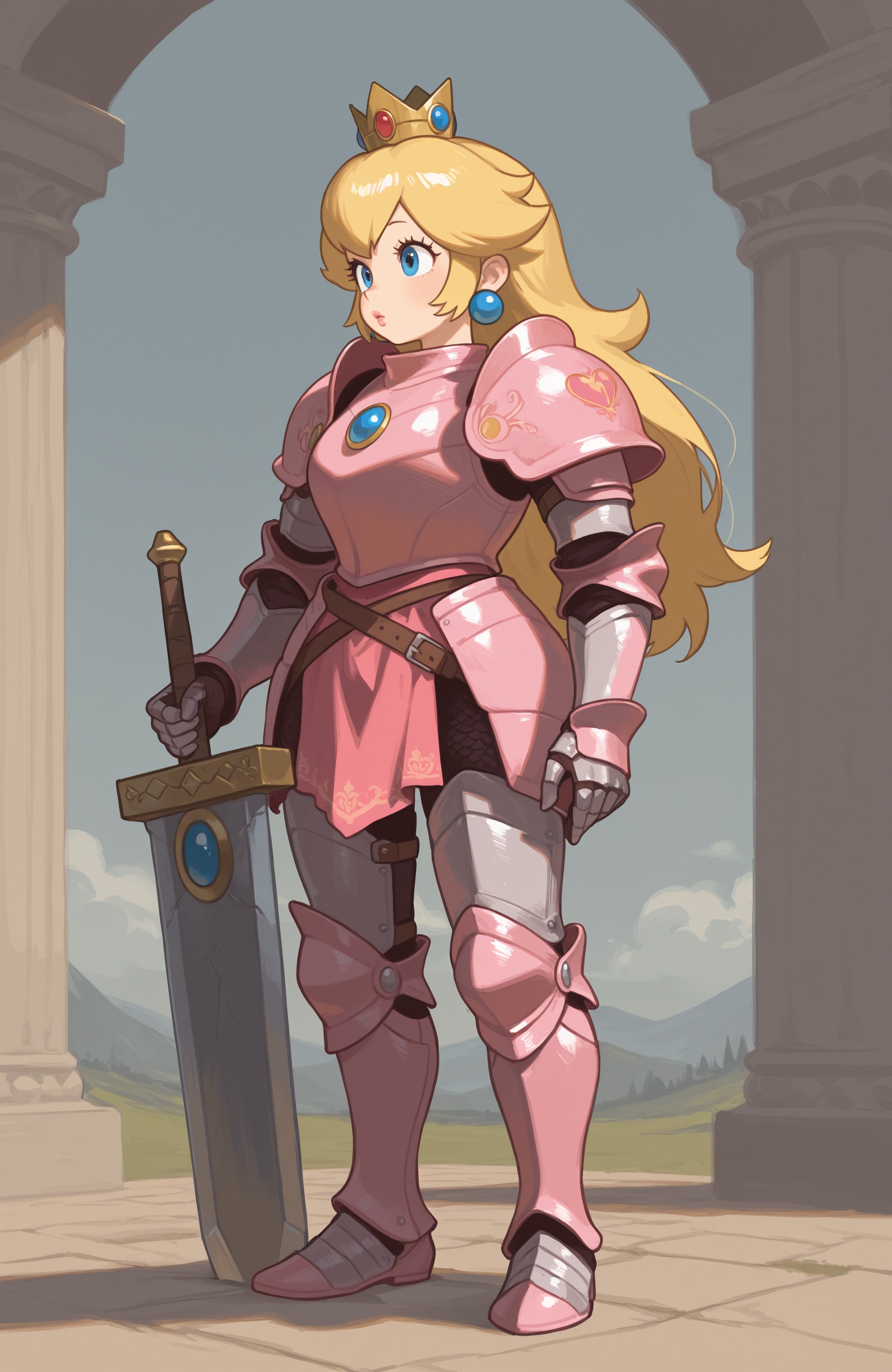 princess peach,  nintendo,  1girl on Tensor.Art