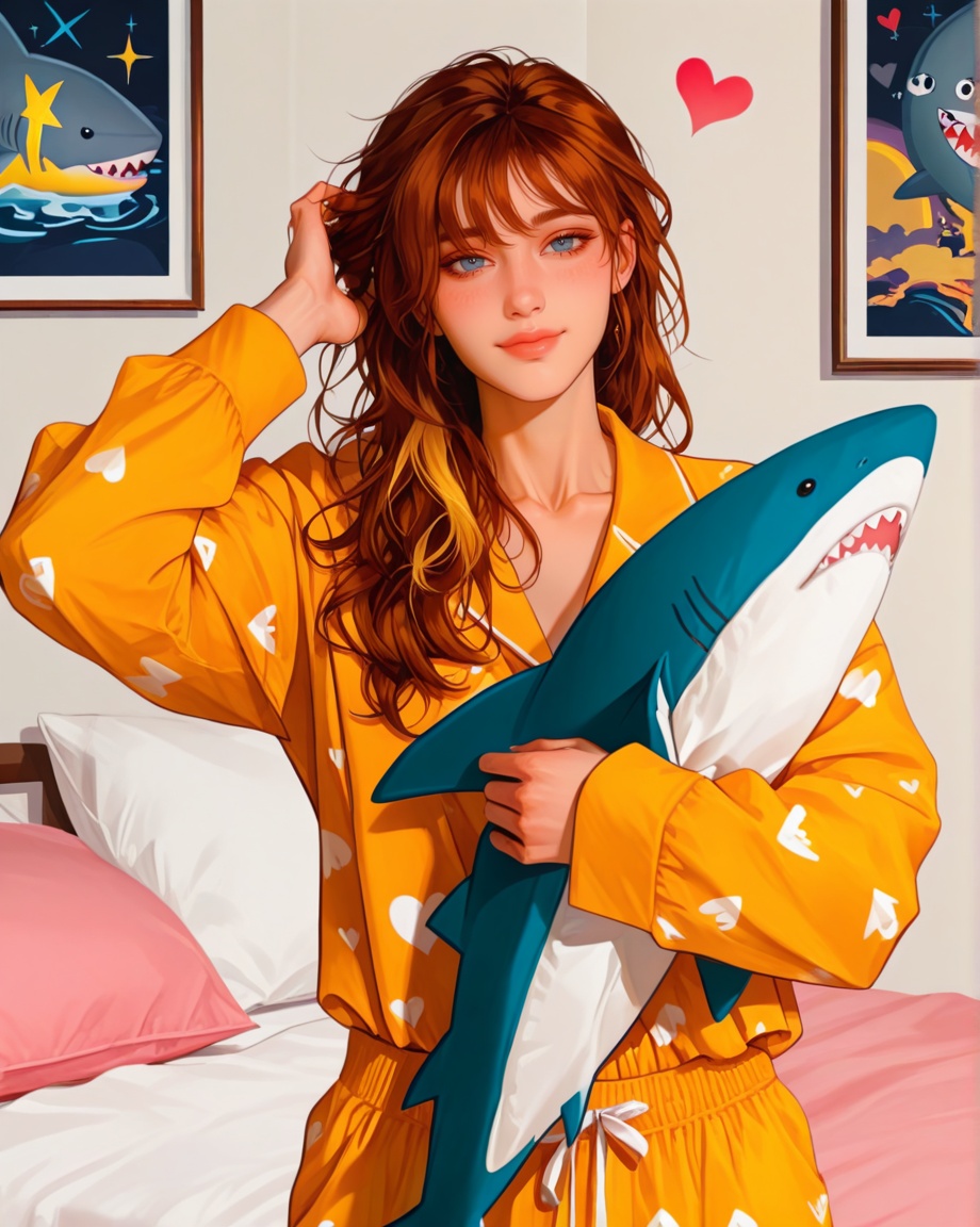 cel shading,  bold outlines,  vibrant colors on Tensor.Art