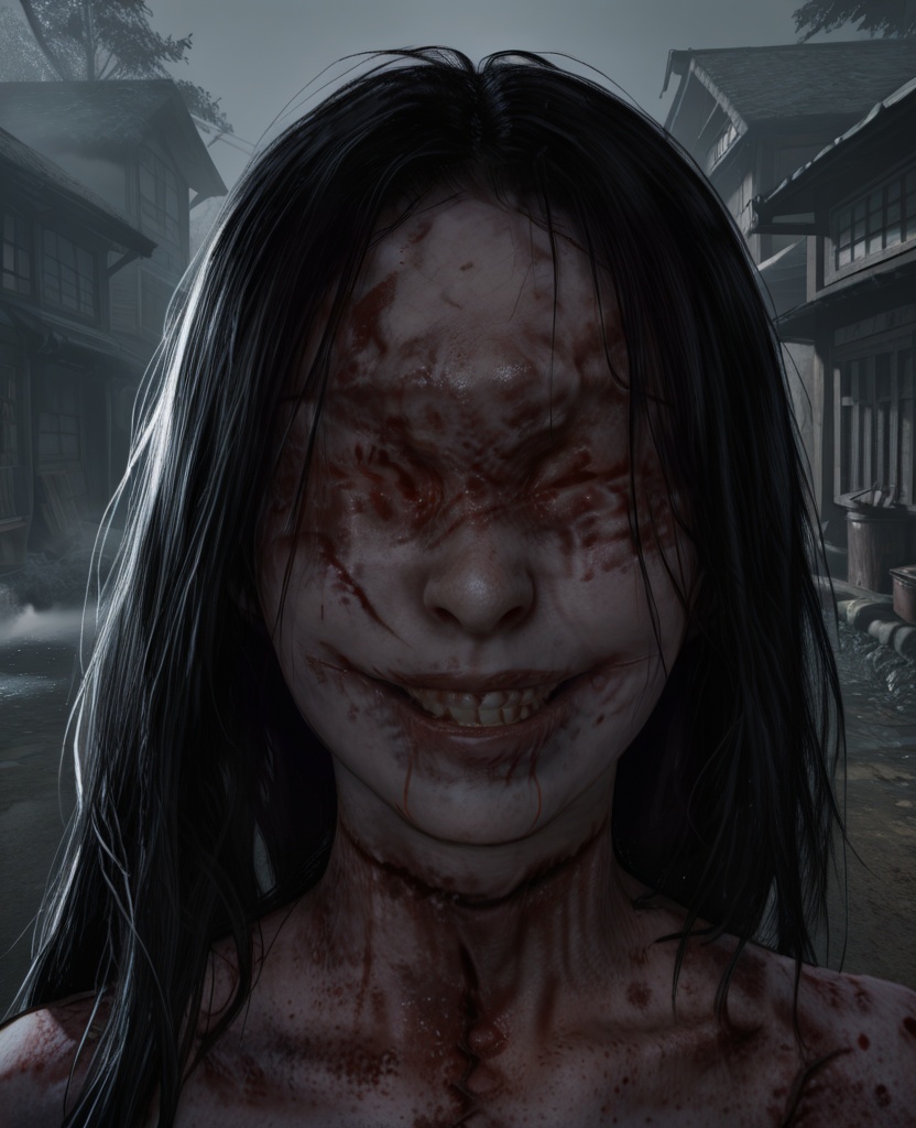 kshimshxl,  black hair,  long hair on Tensor.Art