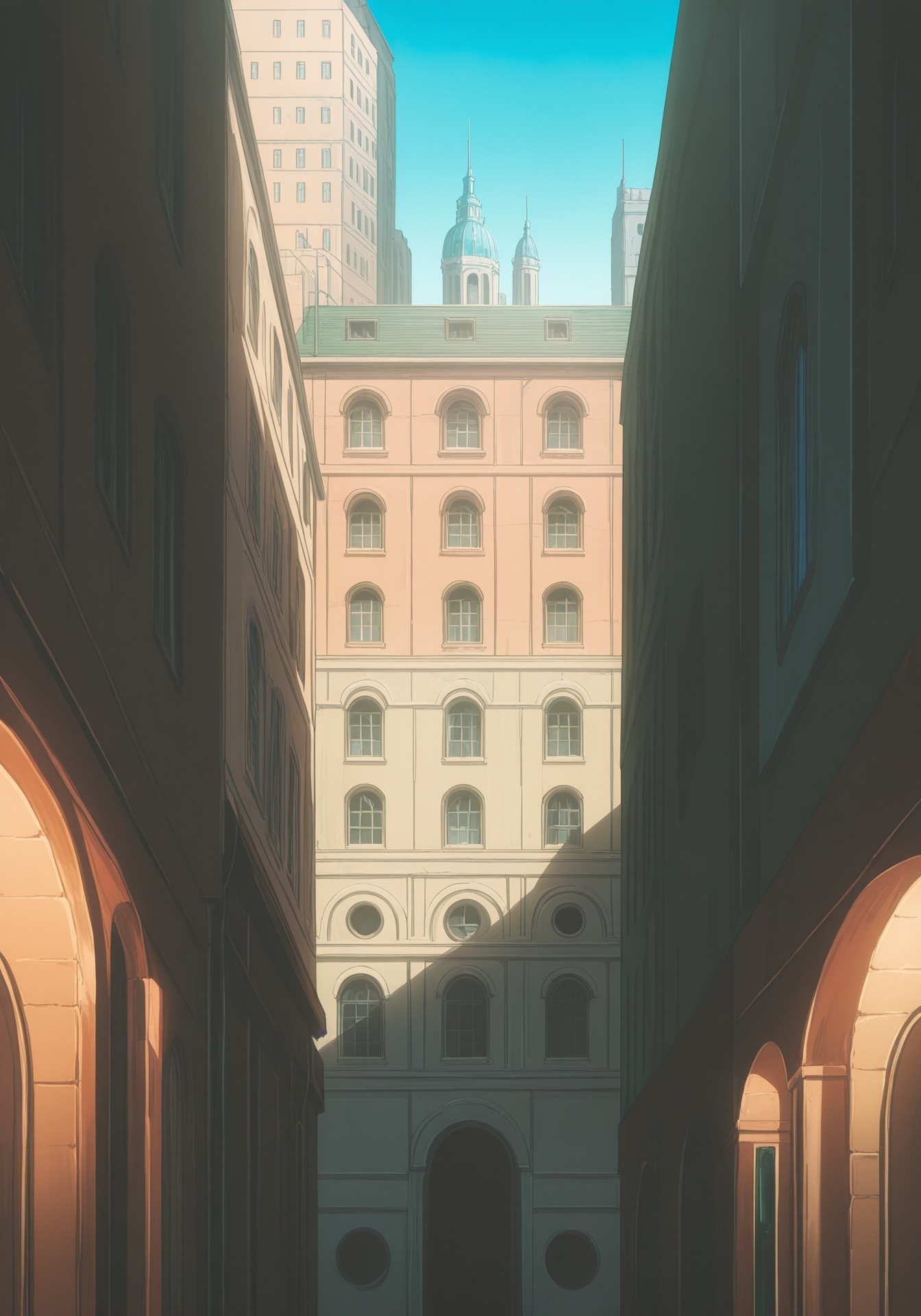 VEvergarden,  no humans,  outside on Tensor.Art