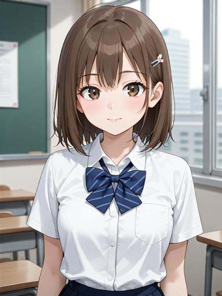 school girl,  upper body on Tensor.Art