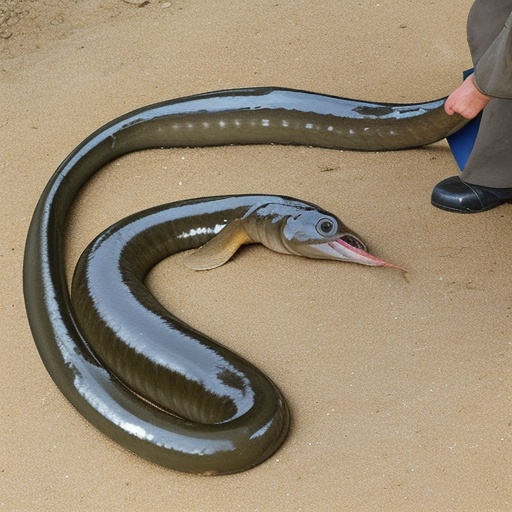 Larger eel,  Eel insertion,  eel on Tensor.Art