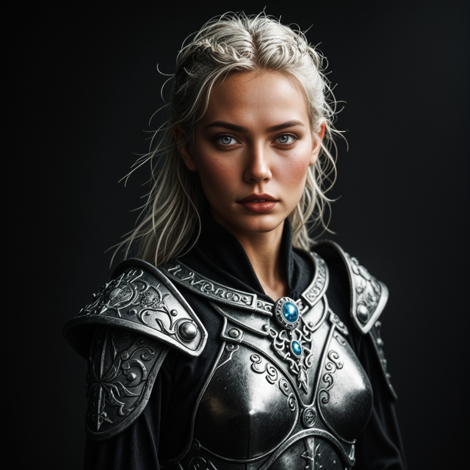 1girl,  small breasts,  white hair on Tensor.Art