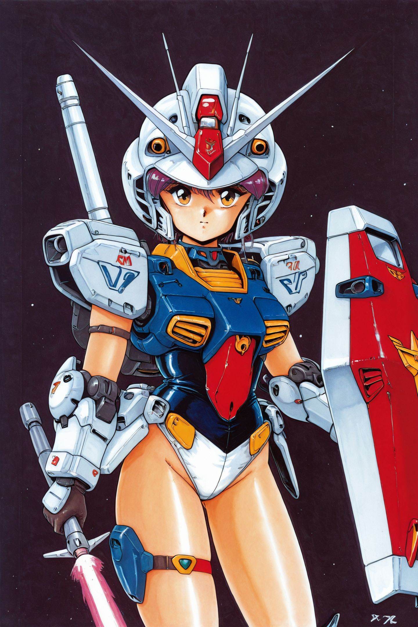 beam saber,  1girl,  mecha musume on Tensor.Art