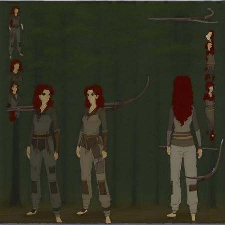 solo,  Ark Pants,  2girls on Tensor.Art