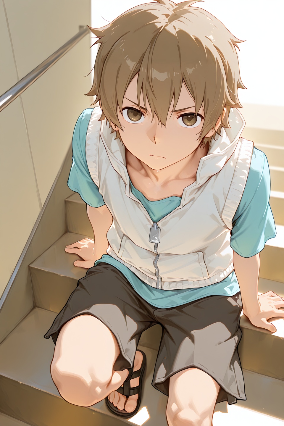 Hibiya_KP ,  From above,  dutch angle on Tensor.Art
