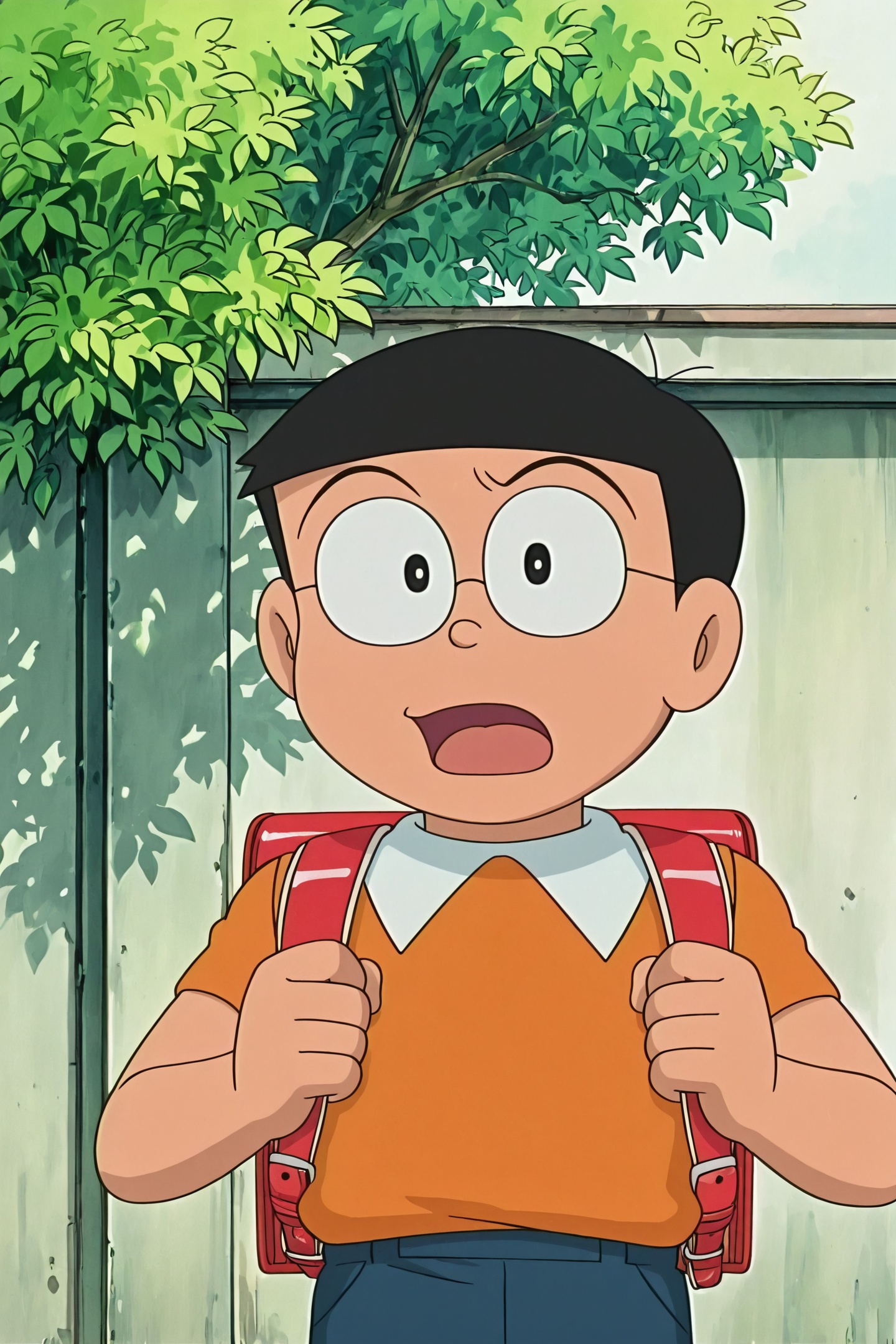 2005's Anime Style,  Nobi Nobita,  1boy on Tensor.Art