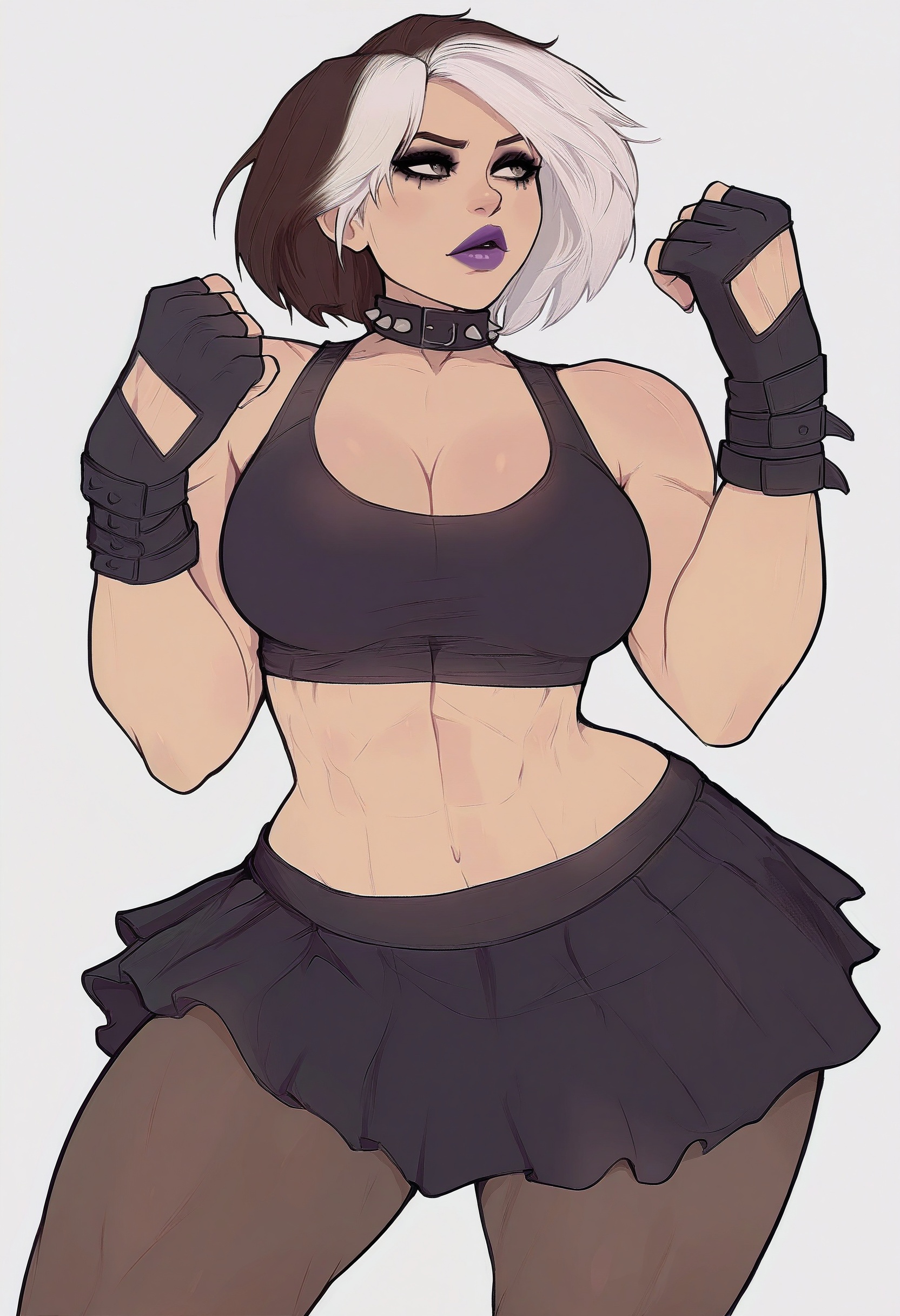 1girl,  solo,  rogue \(x-men\) on Tensor.Art