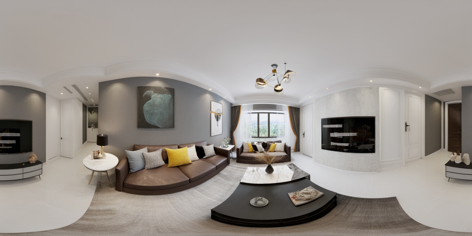 ((Panoramic)),  ((livingroom)),  ((masterpiece)) on Tensor.Art
