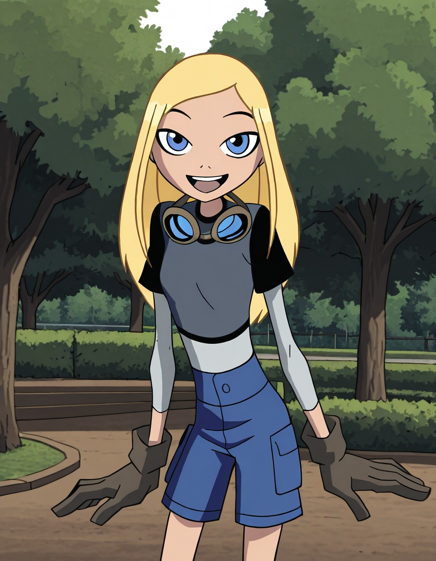 terra,  1girl,  blonde hair on Tensor.Art