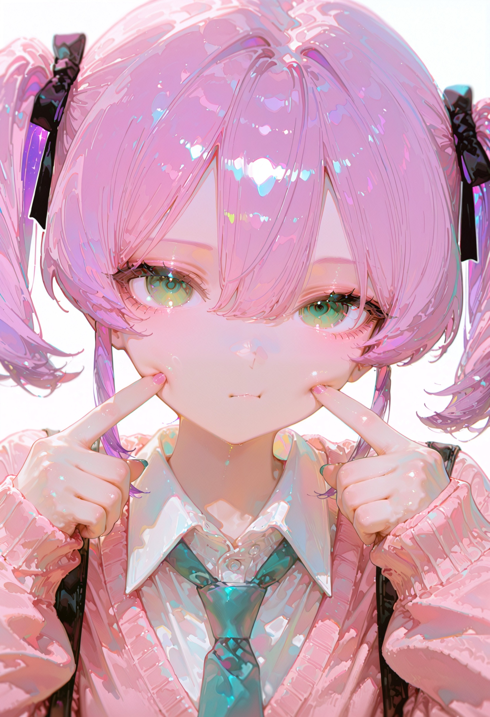 QWlh,  1girl,  purple hair on Tensor.Art
