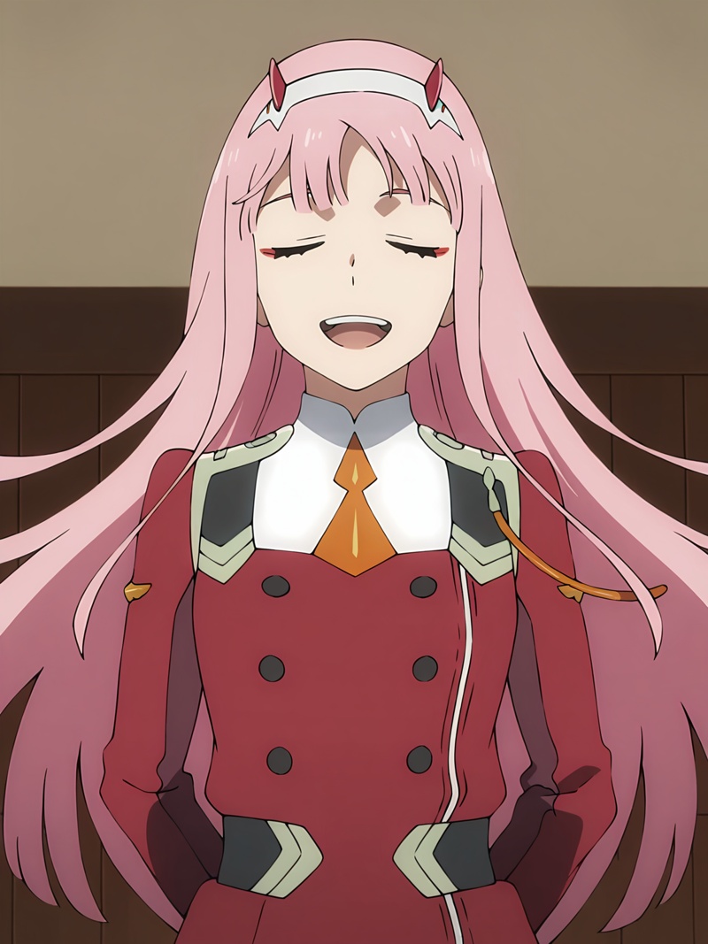 zero two (darling in the franxx),  1girl,  solo on Tensor.Art