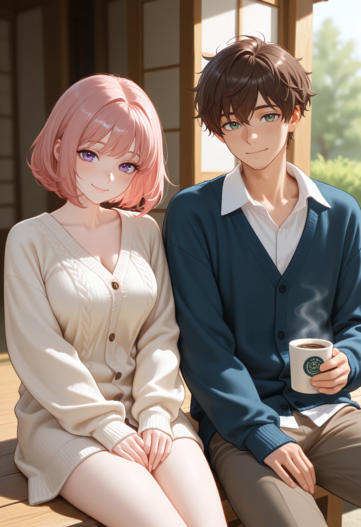 1girl,  1boy,  couple on Tensor.Art