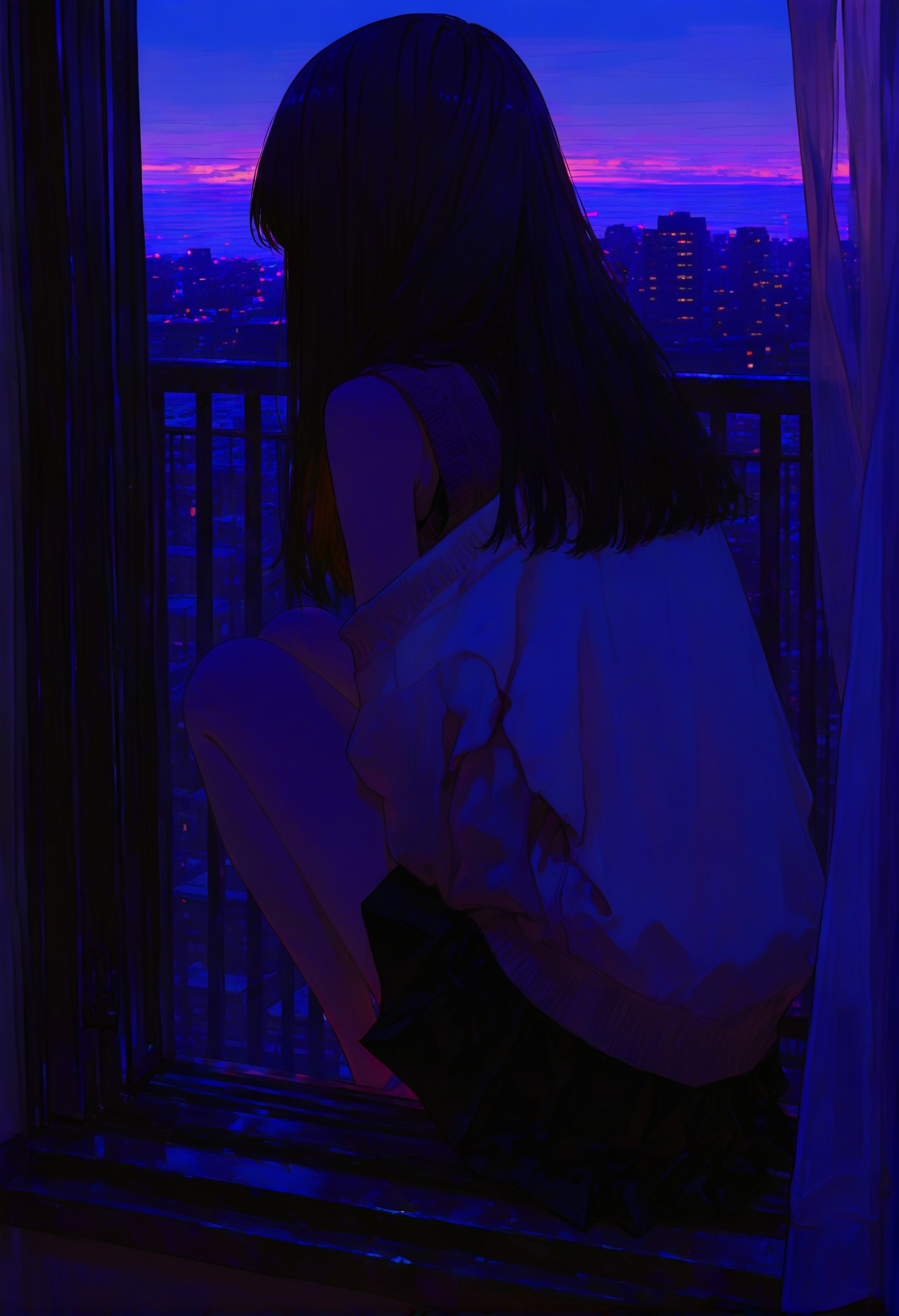 748cmstyle,  1girl,  long hair on Tensor.Art