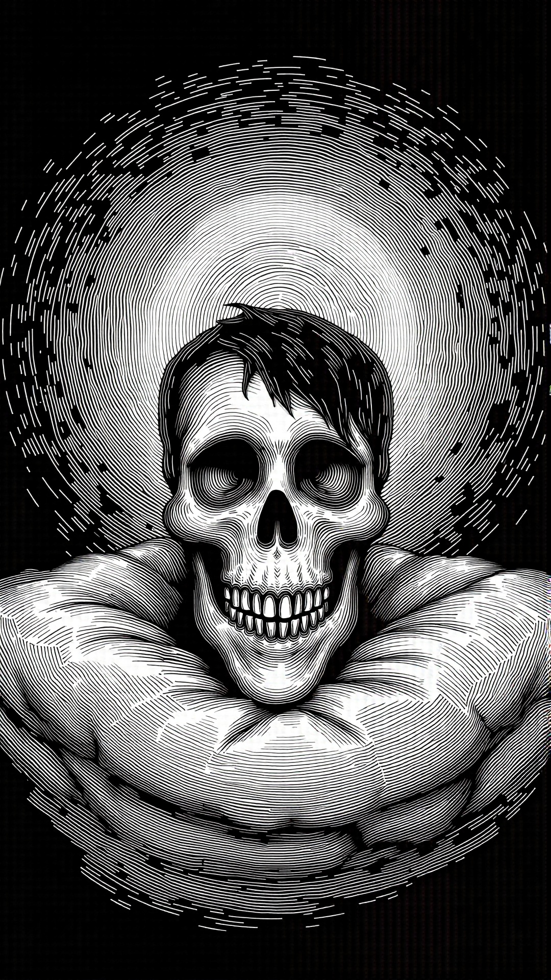 monochrome,  lineart,  dark on Tensor.Art